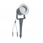 YAH LED EVO 230 SUR PIQUET 5W - GRIS 3000K 380LM