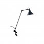 Lampe d'Architecte 201 Noir Réflecteur Bleu