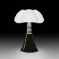 Lampe Pipistrello Mat Noir Avec Ampoules, On/Off