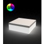 Quadrat Pouf 80x80x40cm Lumineux