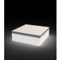 Quadrat Pouf 80x80x40cm Lumineux