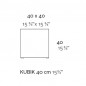 Kubik Lumineux LED