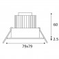 Downlight Blanc