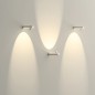 Applique Bamboo Led Blanc CassÃ©