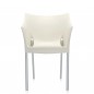 Fauteuil Dr No Blanc Cire vendu par 2 .prix unitaire