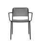 Audrey Fauteuil Noir vendu par 2. Prix unitaire