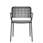 Audrey Fauteuil Noir vendu par 2. Prix unitaire