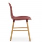 Form Chaise Pieds en Chêne 