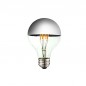 Ampoule E27 Moitié Argent Ø5.7cm