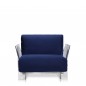 Pop Outdoor Fauteuil Structure Transparente