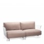 Pop Outdoor Canapé 2 Places Structure Transparente