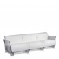 Pop Outdoor Canapé 3 Places Structure Transparente