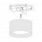 Avry Plafonnier Rond 40cm
