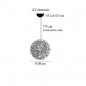 Fil de Fer Suspension 12V LED