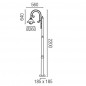 Niba Lampadaire 1L