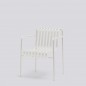 Palissade Dining Fauteuil Enduit de Poudre