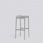 Palissade Tabouret de Bar Enduit de Poudre