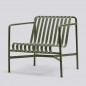 Palissade Lounge Chaise Bas Olive 