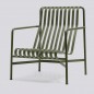 Palissade Lounge Chaise Haut Olive 
