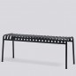 Palissade Banc Anthracite  