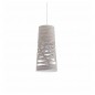 Suspension Tress Mini Blanc Ø20cm