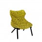 Foliage Fauteuil à Motif – Pieds Noirs