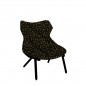 Foliage Fauteuil à Motif – Pieds Noirs