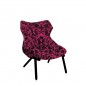 Foliage Fauteuil à Motif – Pieds Noirs