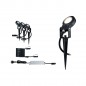 Lot de 3 Kit de Base Plug & Shine Piquet à planter Sting IP67 3000K 6W Gradable