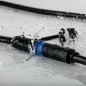 Câble Plug & Shine IP68 2 m Noir avec 2 Prises de Raccordement