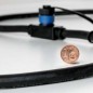 Câble Plug & Shine IP68 2 m Noir avec 2 Prises de Raccordement