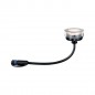 Spot Encastré Sol Plug & Shine Floor Eco IP65 3000K 1W 24V Argent