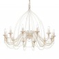 Galena Suspension Ø95cm Blanc Antique