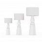 Farooo Lampadaire Blanc Taille au Choix