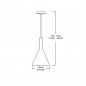 Fingha Suspension Diamètre 40cm Blanc