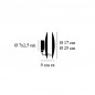 Lederam W Applique 17cm