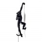 Monkey Accroché main gauche Applique Noir Extérieur LED