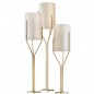 Arborescence Lampadaire Laiton Satiné