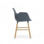 Form Fauteuil Pied en Chêne 