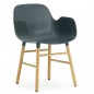 Form Fauteuil Pied en Chêne 