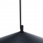 Beat Suspension Flat Noir LED