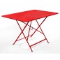 Bistro Table Rectangulaire 117X77cm Piment