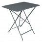 Bistro Table Rectangulaire 77X57cm Gris Orage