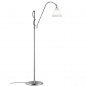 BL3S Lampadaire Porcelaine/Chromé