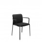Lot de 2 Audrey Soft Chaises avec Accoudoirs - Tissu Trevira