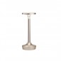 Bon Jour Unplugged Lampe de Table Chrome Mat