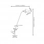 Lampadaire Mantis BS1B