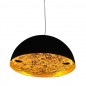 Stchu-Moon 02 Suspension LED Noir/Or Ø60cm