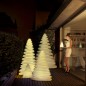 Chrismy Sapin de Noël Nano LED RGB avec Batterie 25 cm