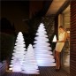 Chrismy Sapin de Noël Nano LED RGB avec Batterie 25 cm